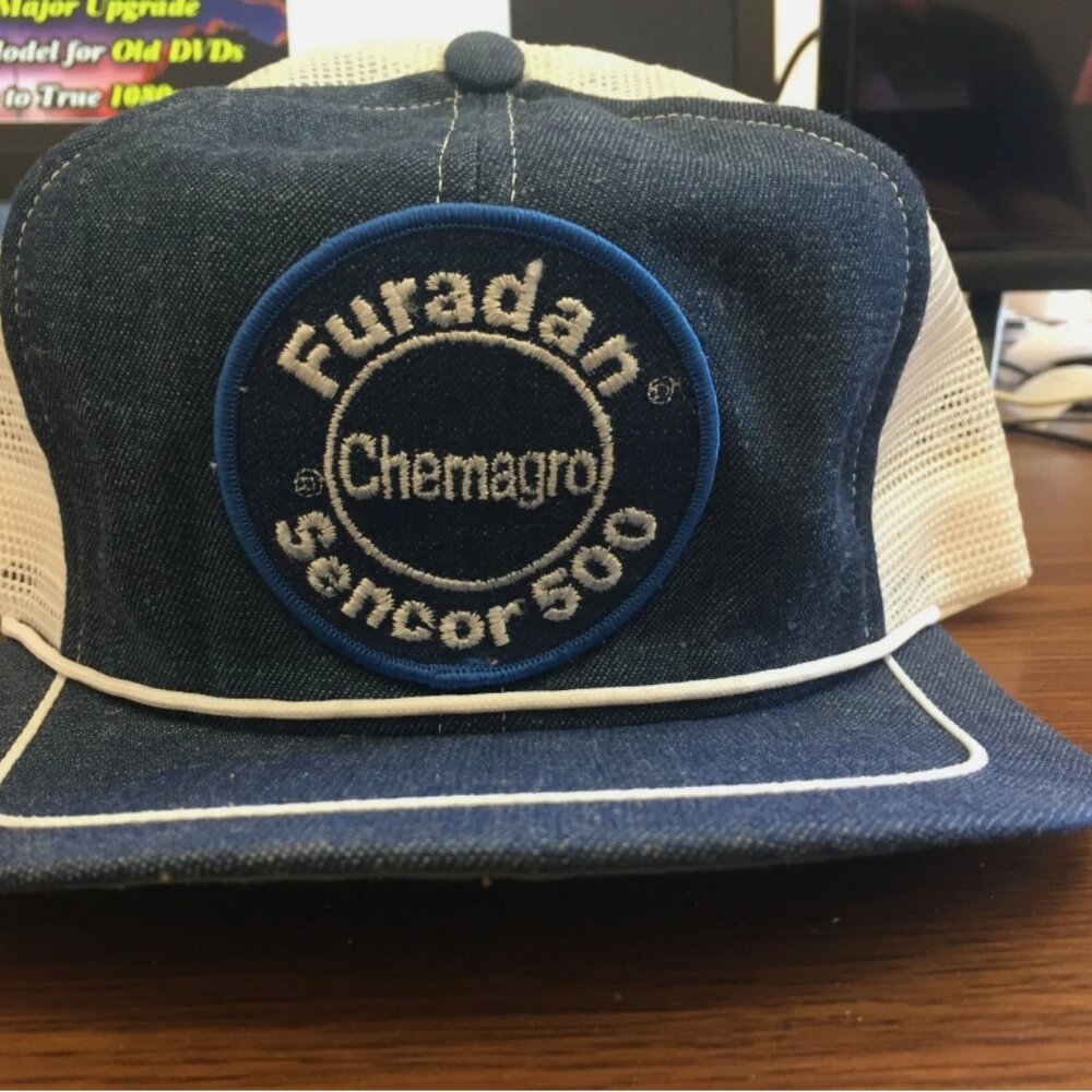Vintage Furadan Sencor 500 Chemagro Snapback Trucker Baseball Cap